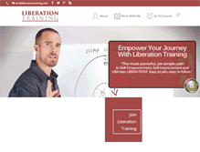 Tablet Screenshot of liberationtraining.com